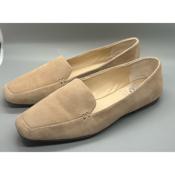 Vince Camuto Shoes - Vince Camuto Tan Suede Loafers